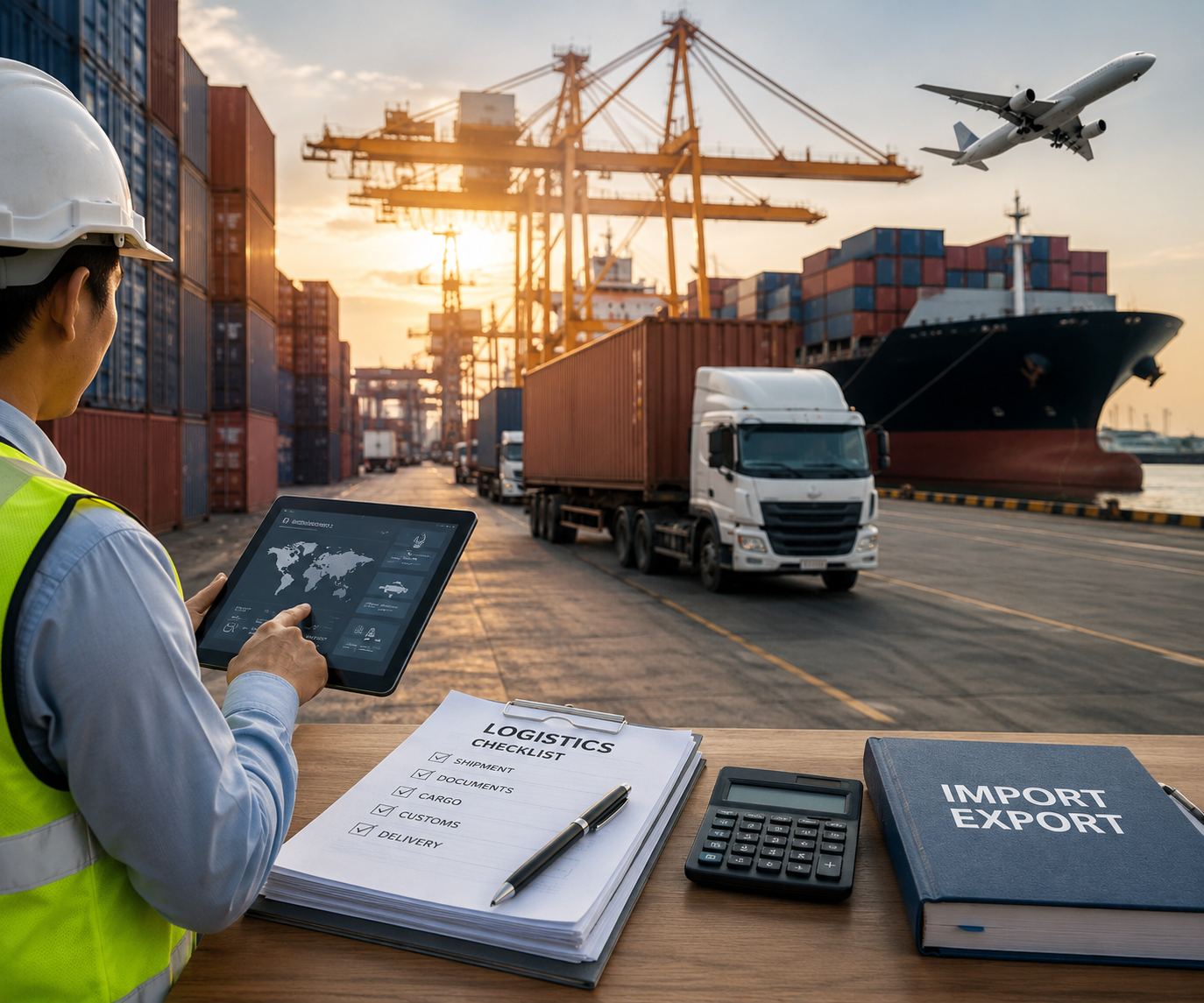 Coordiniamo logistica, documenti e spedizioni internazionali