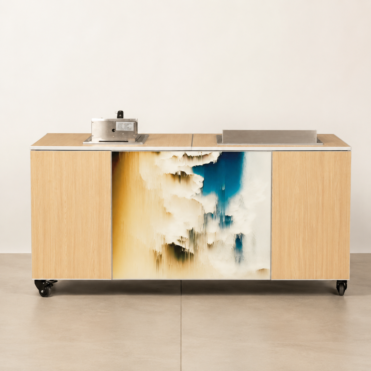 Cucina mobile professionale